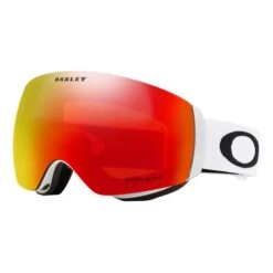 Oakley Flight Deck XM Goggles Matte White With Prizm Torch Lens
