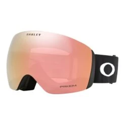 Oakley Flight Deck L Goggles Matte Black With Prizm Snow Rose Gold Iridium Lens