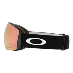 Oakley Flight Deck L Goggles Matte Black With Prizm Snow Rose Gold Iridium Lens -Oakley Sales Store ok 0oo7050 7050c100 004