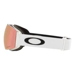 Oakley Flight Deck M Goggles Matte White With Prizm Snow Rose Gold Iridium Lens -Oakley Sales Store ok 0oo7064 7064c900 004