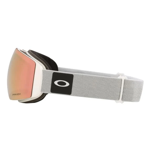 Oakley Flight Deck M White Haze Goggles With Prizm Snow Rose Gold Iridium Lens 4 Oakley Flight Deck M White Haze Goggles With Prizm Snow Rose Gold Iridium Lens - Image 4
