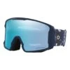 Ski Goggles Oakley Line Miner L Navy Crystal With Prizm Sapphire Iridium Lens