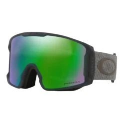 Oakley Line Miner L Grey Aura Prizm Snow Jade Iridium Goggles
