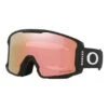 Ski Goggles Oakley Line Miner M Matte Black With Prizm Snow Rose Gold Iridium Lens