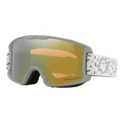 Oakley Line Miner S Goggles Grey Granite With Prizm Snow Sage Gold Iridium Lens