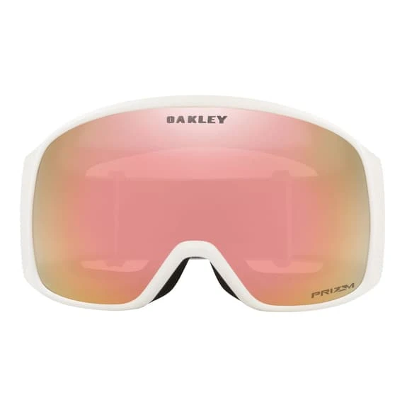 Oakley Flight Tracker L Goggles Matte White With Prizm Snow Rose Gold Iridium Lens 2 Oakley Flight Tracker L Goggles Matte White With Prizm Snow Rose Gold Iridium Lens - Image 2