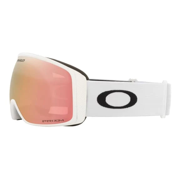 Oakley Flight Tracker L Goggles Matte White With Prizm Snow Rose Gold Iridium Lens 3 Oakley Flight Tracker L Goggles Matte White With Prizm Snow Rose Gold Iridium Lens - Image 3