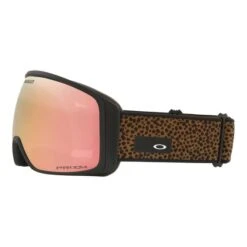 Ski Goggles Oakley Flight Tracker L Brown Habitat With Prizm Snow Rose Gold Iridium Lens -Oakley Sales Store ok 0oo7104 71046300 003