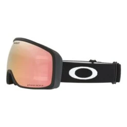 Oakley Flight Tracker M Goggles Matte Black With Prizm Snow Rose Gold Iridium Lens -Oakley Sales Store ok 0oo7105 71055900 003