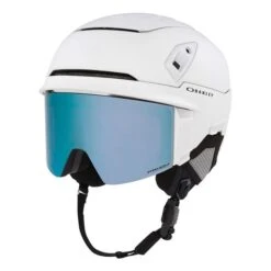 Oakley MOD7 MIPS Helmet White With Prizm Sapphire Iridium Lens