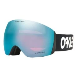 Oakley Flight Deck L Ski Goggles Black White With Prizm Snow Sapphire Iridium Lens -Oakley Sales Store ok oo7050 83 003