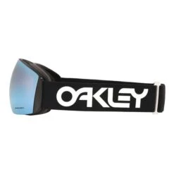 Oakley Flight Deck L Ski Goggles Black White With Prizm Snow Sapphire Iridium Lens -Oakley Sales Store ok oo7050 83 005