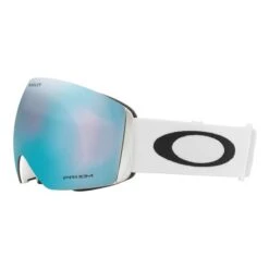 Oakley Flight Deck XL Ski Goggles White Black With Prizm Snow Sapphire Iridium Lens -Oakley Sales Store ok oo7050 91 004