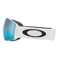 Oakley Flight Deck XL Ski Goggles White Black With Prizm Snow Sapphire Iridium Lens -Oakley Sales Store ok oo7050 91 005