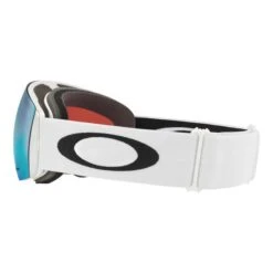 Oakley Flight Deck XL Ski Goggles White Black With Prizm Snow Sapphire Iridium Lens -Oakley Sales Store ok oo7050 91 006