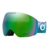Oakley Flight Deck L Mikaela Shiffrin Abstract Blue Ski Goggles With Prizm Snow Jade Iridium Lens