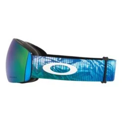 Oakley Flight Deck L Mikaela Shiffrin Abstract Blue Ski Goggles With Prizm Snow Jade Iridium Lens -Oakley Sales Store ok oo7050 b4 004