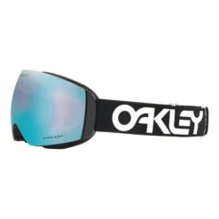 Oakley Flight Deck XM Ski Goggles Black White With Prizm Snow Sapphire Iridium Lens -Oakley Sales Store ok oo7064 92 004