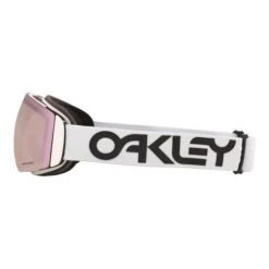 Oakley Flight Deck M Ski Goggles White Black With Prizm Snow Hi Pink Lens -Oakley Sales Store ok oo7064 93 005