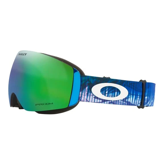Oakley Flight Deck M Mikaela Shiffrin Abstract Blue Ski Goggles With Prizm Snow Jade Iridium Lens 4 Oakley Flight Deck M Mikaela Shiffrin Abstract Blue Ski Goggles With Prizm Snow Jade Iridium Lens - Image 4