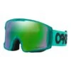 Oakley Line Miner L Matte B1B Ski Goggles Light Blue With Prizm Snow Jade Iridium Lens