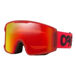 Oakley Line Miner L Matte B1B Redline Ski Goggles With Prizm Snow Torch Iridium Lens -Oakley Sales Store ok oo7070 93 003