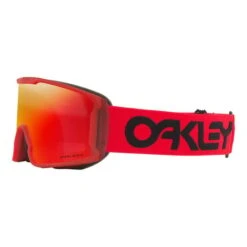 Oakley Line Miner L Matte B1B Redline Ski Goggles With Prizm Snow Torch Iridium Lens -Oakley Sales Store ok oo7070 93 004