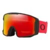 Oakley Line Miner L Redline Ski Goggles With Prizm Snow Torch Iridium Lens