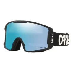 Oakley Line Miner M Factory Pilot Black Ski Goggles With Prizm Snow Sapphire Iridium Lens