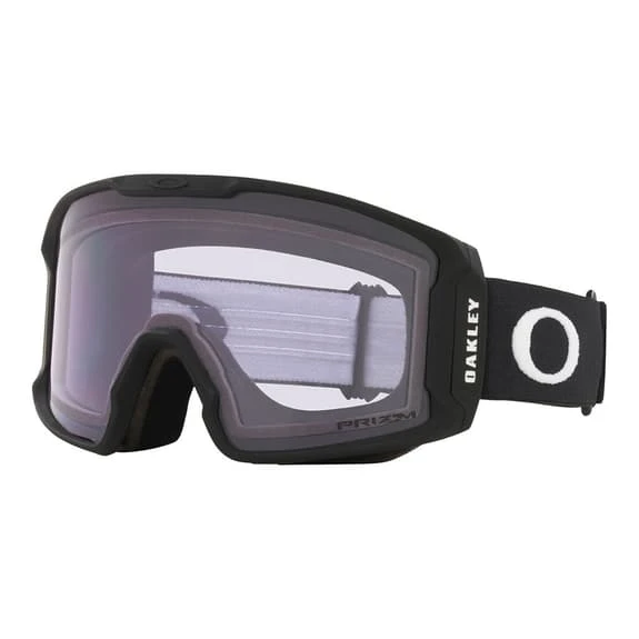 Oakley Line Miner M Goggles Matte Black With Prizm Snow Clear Lens 1 Oakley Line Miner M Goggles Matte Black With Prizm Snow Clear Lens