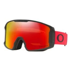 Oakley Line Miner M Redline Ski Goggles With Prizm Snow Torch Iridium Lens