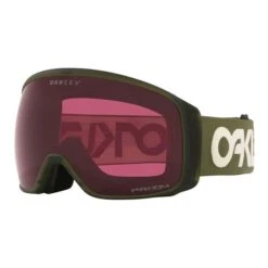 Oakley Flight Tracker L Dark Brush Ski Goggles With Prizm Snow Dark Grey Lens -Oakley Sales Store ok oo7104 41 003