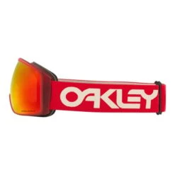 Oakley Flight Tracker L Redline Ski Goggles With Prizm Snow Torch Iridium Lens -Oakley Sales Store ok oo7104 43 005
