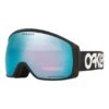 Oakley Flight Tracker M Factory Pilot Ski Goggles Black With Prizm Snow Sapphire Iridium Lens
