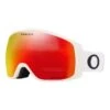 Oakley Flight Tracker M Ski Goggles Matte White With Prizm Snow Torch Iridium Lens