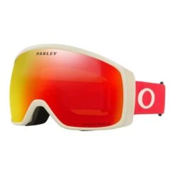 Oakley Flight Tracker M Redline Ski Goggles With Prizm Snow Torch Iridium Lens