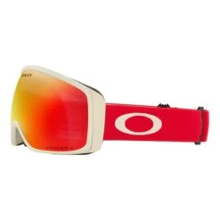 Oakley Flight Tracker M Redline Ski Goggles With Prizm Snow Torch Iridium Lens -Oakley Sales Store ok oo7105 46 003