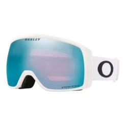 Oakley Flight Tracker S Goggles Matte White With Prizm Sapphire Lens