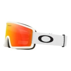 Oakley Target Line L Ski Goggles Matte White With Fire Iridium Lens -Oakley Sales Store ok oo7120 07 003