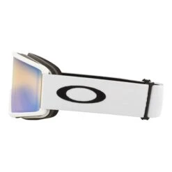 Oakley Target Line L Goggles Matte White With HI Yellow Iridium Lens -Oakley Sales Store ok oo7120 08 004