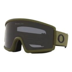 Oakley Target Line M Dark Brush Goggles With Dark Grey Lens