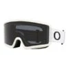 Oakley Target Line S Goggles Matte White With Dark Grey Lens