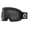 Oakley O-Frame 2.0 Pro L Matte Black Goggles With Dark Grey Lens