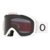 Oakley O-Frame 2.0 Pro L Ski Goggles Matte White With Dark Grey Lens