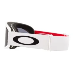 Oakley O-Frame 2.0 Pro L Ski Goggles Matte White With Dark Grey Lens -Oakley Sales Store ok oo7124 04 005
