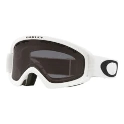 Oakley O-Frame 2.0 Pro S Ski Goggles Matte White With Dark Grey Lens